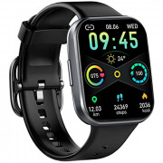 Smart Watch for Men Women, 2022 Fitness Tracker 1.69" Touch Screen Smartwatch Fitness Watch 25 Sports IP68 Waterproof, Heart 