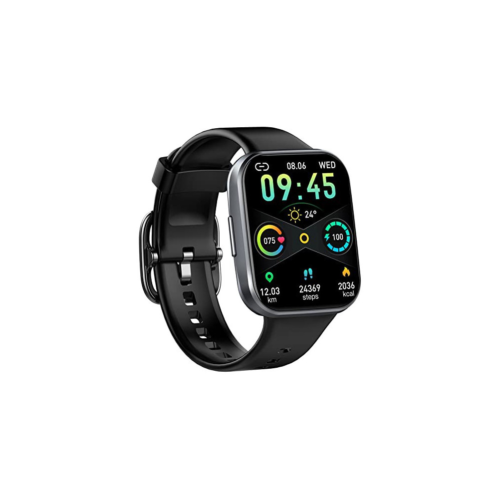 Smart Watch for Men Women, 2022 Fitness Tracker 1.69" Touch Screen Smartwatch Fitness Watch 25 Sports IP68 Waterproof, Heart 