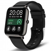 Smart Watch, Popglory Smartwatch with Blood Pressure, Blood Oxygen Monitor, Fitness Tracker with Heart Rate Monitor, Full Tou
