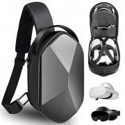 SARLAR Fashion Hard Travel Case for Oculus Meta Quest 2/Meta Quest Pro, Expandable Capacity Compatible with Kiwi Design/BOBOV