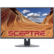 Sceptre 24" Professional Thin 75Hz 1080p LED Monitor 2x HDMI VGA Build-in Speakers, Machine Black  E248W-19203R Series 