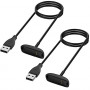 Charger for Fitbit Inspire 2 Fitness Tracker, Replacement Charging Cable Cord Accessory for Fitbit Inspire 2 [2-Pack, 3.3ft/1