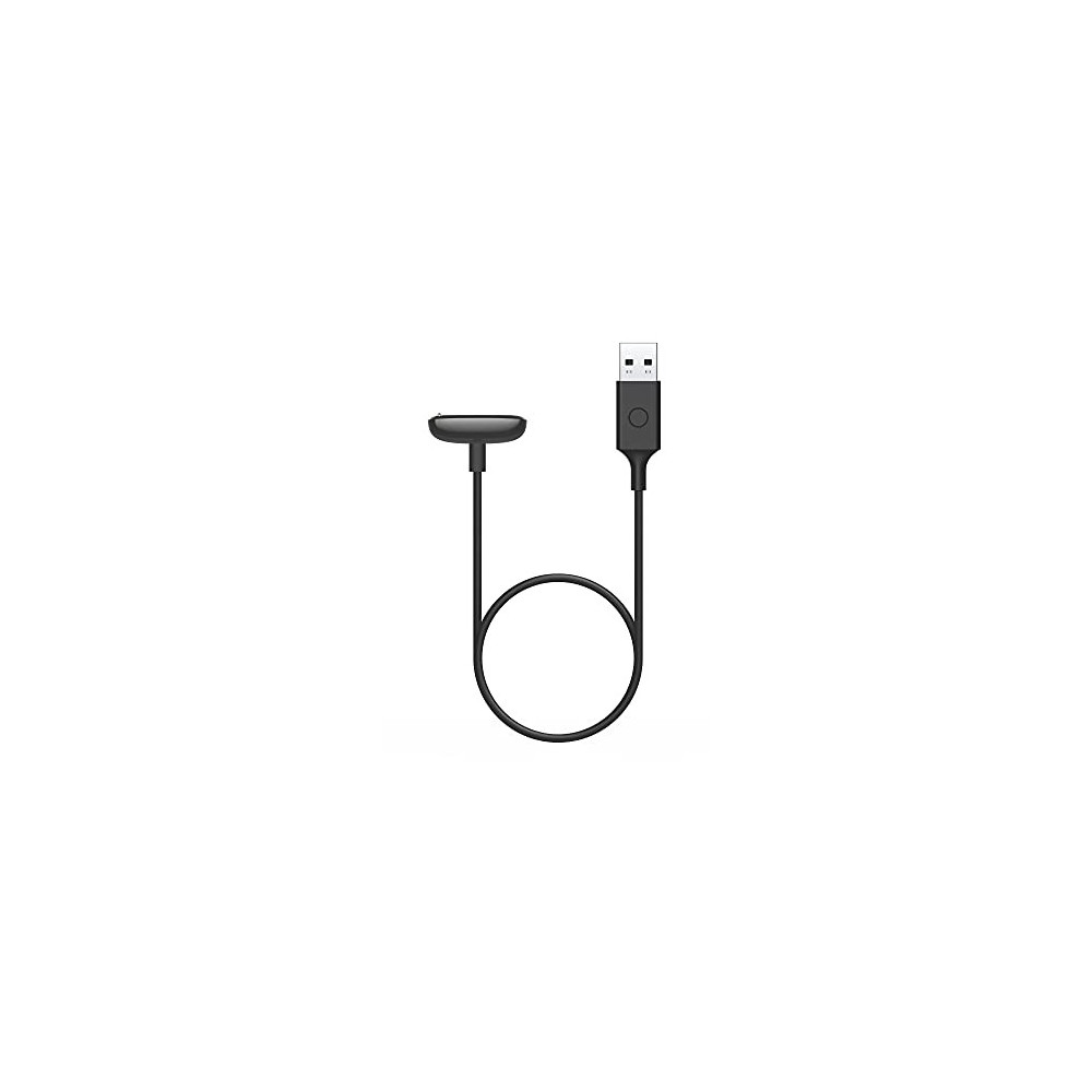 Fitbit Luxe & Charge 5 and Retail Charging Cable, Official Product, Black