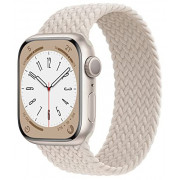 Proworthy Braided Solo Loop Compatible With Apple Watch Band 38mm 40mm 41mm for Men and Women, Stretch Nylon Elastic Strap Wr