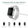 Upgrade Watch Charger 5.0 ft /1.5 m for iWatch Portable Wireless Charging Cable Compatible with Apple Watch Series SE/7/6/5/4