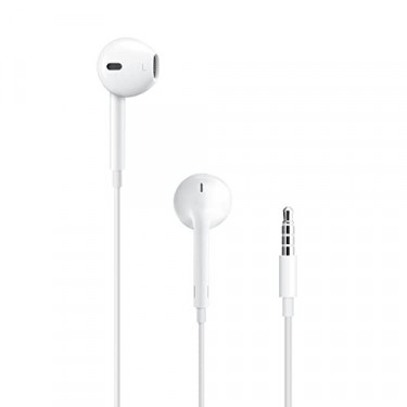 Apple EarPods Headphones with 3.5mm Plug. Microphone with Built-in Remote to Control Music, Phone Calls, and Volume. Wired Ea