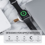 NEWDERY Charger for Apple Watch Portable iWatch USB Wireless Charger, Travel Cordless Charger with Light Weight Magnetic Quic