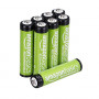 Amazon Basics 8-Pack AAA Rechargeable Batteries, 800 mAh, Pre-Charged & AA High-Capacity Ni-MH Rechargeable Batteries  2400 m