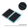 18650 Battery Case, Shockproof & Water-Resistant Battery Storage Holder for 6 x 18650 Battery, PC Shell Easy to Carry