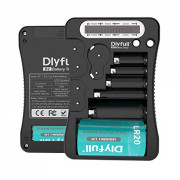 Battery Tester, Dlyfull LCD Display Universal Battery Checker for AA AAA C D 9V CR2032 CR123A CR2 CRV3 2CR5 CRP2 1.5V/3V Butt