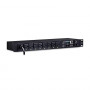 CyberPower PDU41001 Switched PDU, 100-120V/15A  Derated to 12A , 8 Outlets, 1U Rackmount