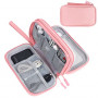 FYY Electronic Organizer, Travel Cable Organizer Bag Pouch Electronic Accessories Carry Case Portable Waterproof Double Layer