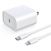 [Apple MFi Certified] iPhone Fast Charger, 20W USB C Power Delivery Wall Charger Plug with 6ft Type C to Lightning Cable Quic