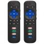  Pack of 2  Replaced Remote Control Only for Roku TV, Compatible for TCL Roku/Hisense Roku/Onn Roku/Sharp Roku/Element Roku/W