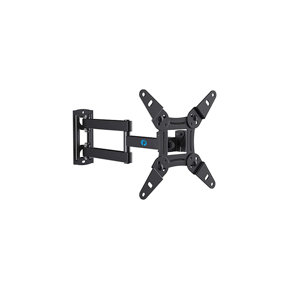 Full Motion TV Monitor Wall Mount Bracket Articulating Arms Swivels Tilts Extension Rotation for Most 13-42 Inch LED LCD Flat