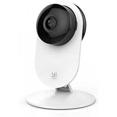 YI Home Security Camera, 1080p 2.4G WiFi IP Indoor Surveillance Camera with Night Vision, Motion Detection, Phone App, Pet Ca