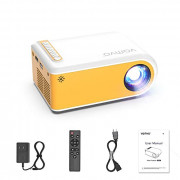 Mini Portable Projector, Valentines Day Gifts Movie Projector Supported HD 1080P, Small Portable Movie Projector for Outdoor 