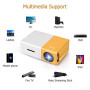 Meer Mini Projector,Portable Movie Projector,Smart Home Projector,Neat Projector for iOS,Android,Windows,PS5,Laptop,TV-Stick,