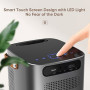 5G WiFi Bluetooth Projector, TOPTRO TR23 Outdoor Projector 1080P Supported 9200 Lumen, Mini Projector with 360 Degree Surroun
