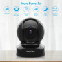 wansview Wireless Security Camera, IP Camera 1080P HD, WiFi Home Indoor Camera for Baby/Pet/Nanny, 2 Way Audio Night Vision, 