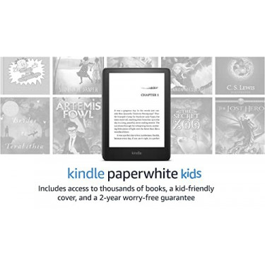 Kindle Paperwhite Kids  8 GB  – Made for reading - access thousands of books with Amazon Kids+, 2-year worry-free guarantee