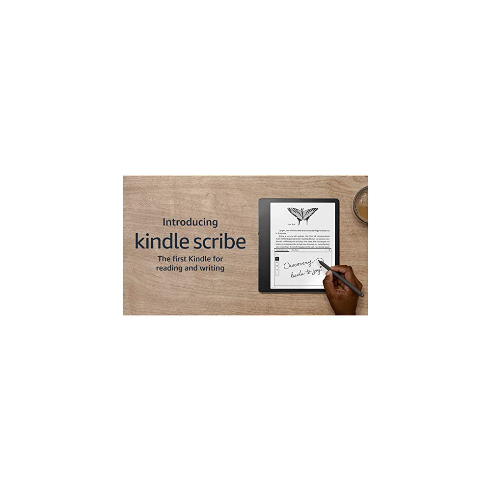 Introducing Kindle Scribe  64 GB , the first Kindle for reading and writing, with a 10.2” 300 ppi Paperwhite display, include