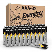 Energizer AAA Batteries, Triple A Long-Lasting Alkaline Power Batteries, 32 Count  Pack of 1 