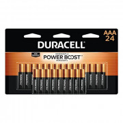 Duracell Coppertop AAA Batteries with Power Boost Ingredients, 24 Count Pack Triple A Battery with Long-Lasting Power, Alkali
