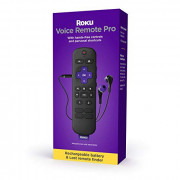 Roku Voice Remote Pro | Rechargeable voice remote with TV controls, lost remote finder, private listening, hands-free voice c