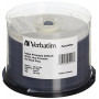 Verbatim DVD+R 4.7GB 16X DataLifePlus White Inkjet Printable, Hub Printable - 50pk Spindle - 94917