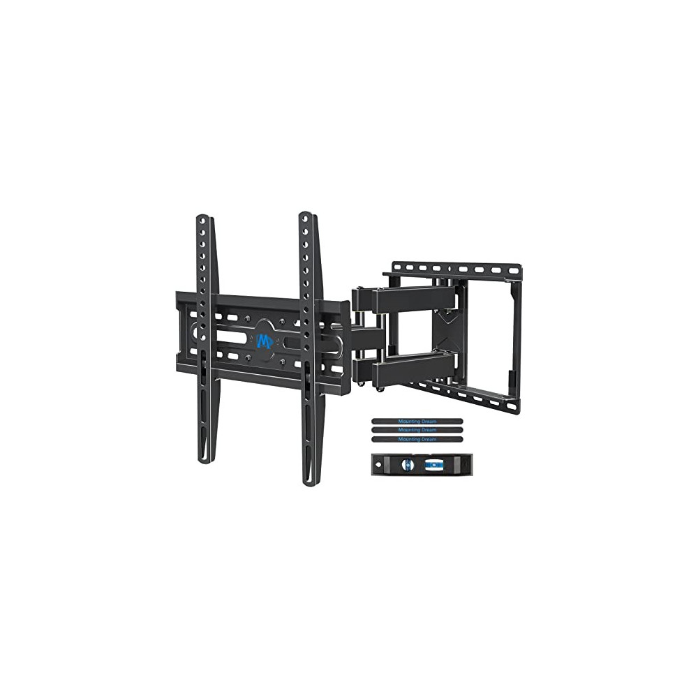 Mounting Dream UL Listed TV Mount TV Wall Mount with Swivel and Tilt for Most 32-65 Inch TV, Full Motion TV Mount with Articu