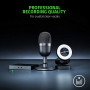 Razer Seiren Mini USB Condenser Microphone: for Streaming and Gaming on PC - Professional Recording Quality - Precise Superca