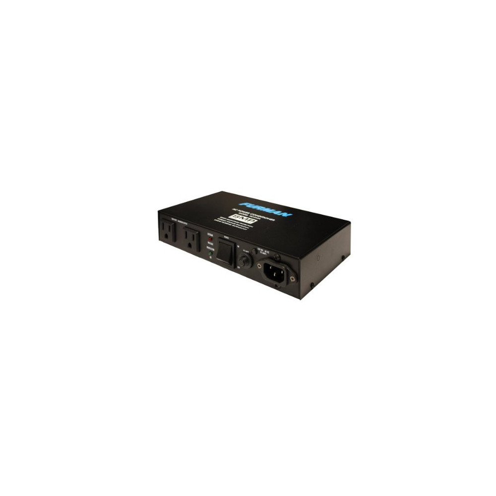 Furman AC-215A Compact Power Conditioner with Auto-Resetting Voltage Protection - Black