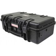 Monoprice Weatherproof Hard Case - 22 x 14 x 8 Inches - With Customizable Foam, IP67, Shockproof, Name Plate, Black