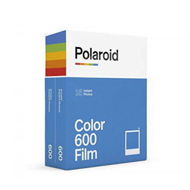 Polaroid Color Film for 600 Double Pack, 16 Photos  6012 