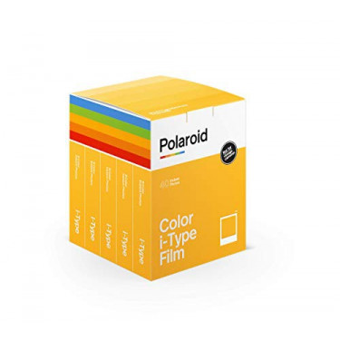 Polaroid Instant Color I-Type Film - 40x Film Pack  40 Photos   6010 