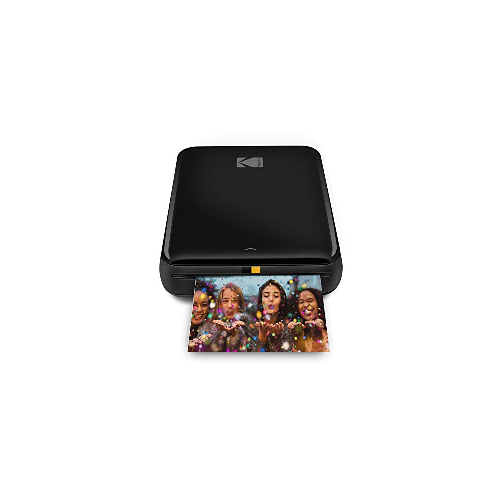KODAK Step Wireless Mobile Photo Mini Printer  Black  Compatible w/ iOS & Android, NFC & Bluetooth Devices