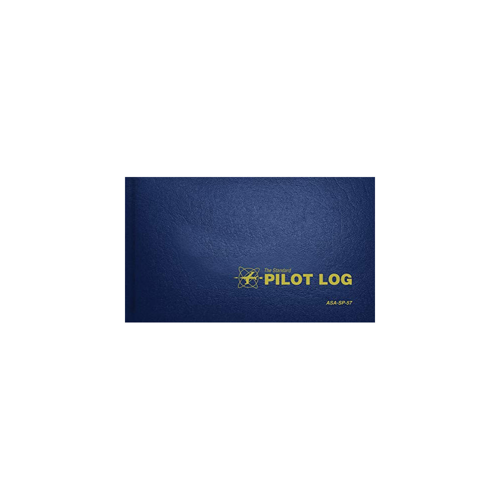 The Standard Pilot Log  Navy Blue : ASA-SP-57  Standard Pilot Logbooks 