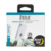 Nite Ize Original Steelie Dash Mount Kit - Magnetic Car Dash Mount for Smartphones  Packaging may vary 
