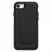 OtterBox COMMUTER SERIES Case for iPhone SE  3rd and 2nd gen  and iPhone 8/7 - Frustration Free Packaging - BLACK