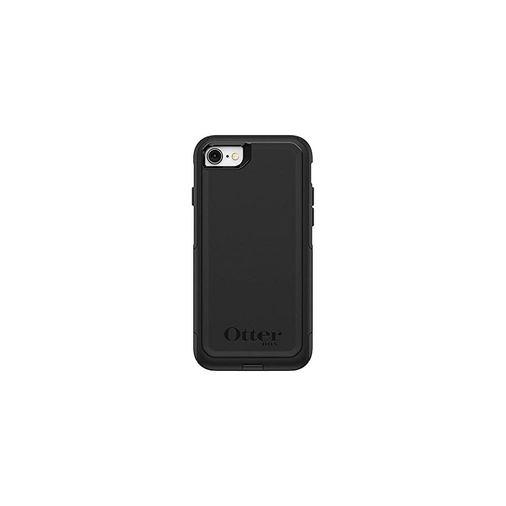 OtterBox COMMUTER SERIES Case for iPhone SE  3rd and 2nd gen  and iPhone 8/7 - Frustration Free Packaging - BLACK