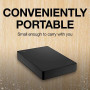 Seagate Portable 5TB External Hard Drive HDD – USB 3.0 for PC, Mac, PS4, & Xbox - 1-Year Rescue Service  STGX5000400 , Black