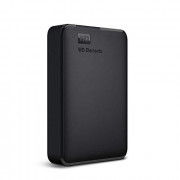 WD 5TB Elements Portable HDD, External Hard Drive, USB 3.0 for PC & Mac, Plug and Play Ready - WDBU6Y0050BBK-WESN