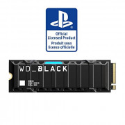 WD_BLACK 2TB SN850 NVMe SSD for PS5 Consoles Solid State Drive with Heatsink - Gen4 PCIe, M.2 2280, Up to 7,000 MB/s - WDBBKW