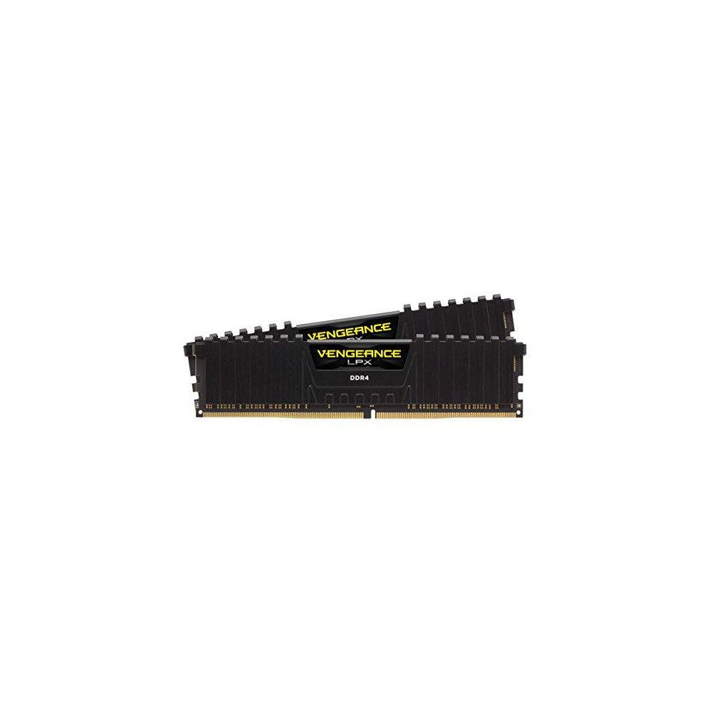 Corsair Vengeance LPX 32GB  2X16GB  DDR4 3200  PC4-25600  C16 1.35V Desktop Memory - Black, 2 count  pack of 1 